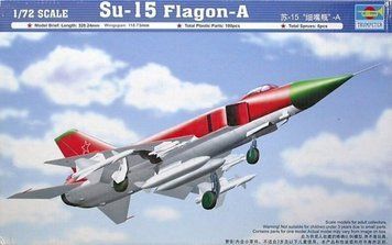 Збірна модель Trumpeter су-15 (Flagon A) - 1:72 масштабна з пластику, гелікоптери та вертольоти TRU01624 фото