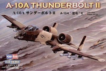 Збірна модель Hobby Boss a-10A Thunderbolt II - 1:72 масштабна з пластику, гелікоптери та вертольоти HB80266 фото