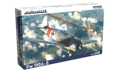 Збірна модель 1:48 винищувача Fw 190A-8 EDU84116 фото