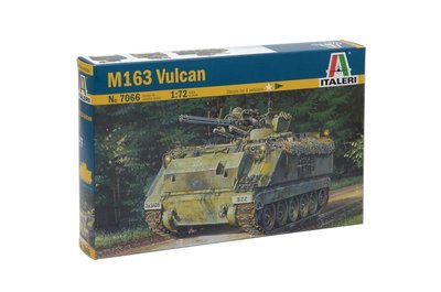 Збірна модель 1:72 зенітної самохідної установки M163 Vulcan ITL7066 фото