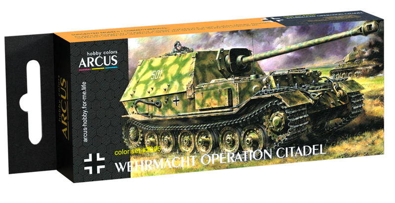 2096 Набір фарб 'Wehrmacht Operation Citadel' ARC-SET02096 фото