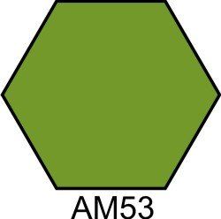 АМ53 Фарба акрилова середньо-зелена матова середньо-зелена HOM-AM53 фото