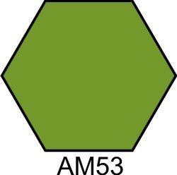 Краска акриловая средне-зеленая матовая Хома (Homa) АМ53 HOM-AM53 фото