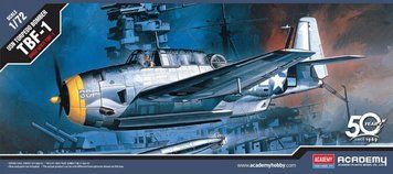 Сборная модель 1:72 торпедоносца TBF-1 Academy, военная авиация до 1945 г. AC12452 фото