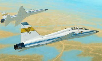 Збірна модель 1:48 літака T-38C Trumpeter, гелікоптери та вертольоти TRU02878 фото