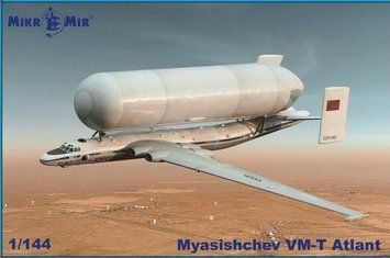 Сборная модель 1:144 самолета ВМ-Т 'Атлант' МикроМир, геликоптеры и вертолеты MM144035 фото