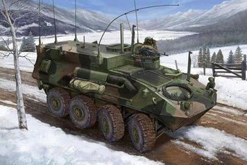 Збірна модель Trumpeter uSMC LAV-C2 - 1:35 масштабна з пластику, військові бронетранспортери TRU00371 фото