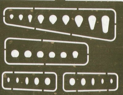 Шаблон 'Овалы и продолговатые лючки' EDU00003 фото
