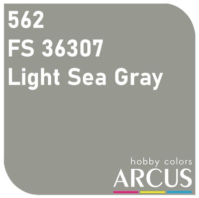 E562 Алкидная эмаль Medium Gray FS 36307 ARC-E562 фото