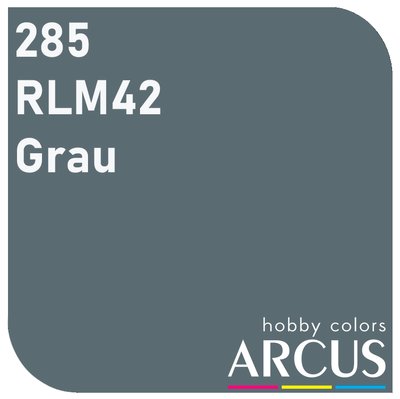 E285 Алкидная эмаль RLM 42 Grau ARC-E285 фото