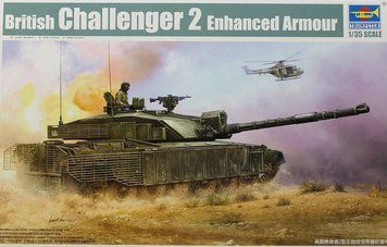 Сборная модель Trumpeter challenger 2 - 1:35 из пластика, танки и САУ TRU01522 фото