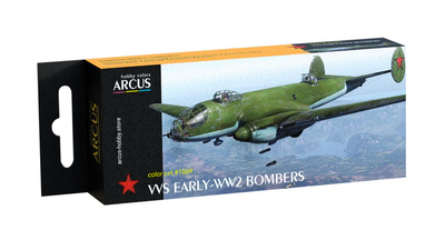 1009 Набор красок 'VVS RKKA Early-WW2 Bombers' ARC-SET01009 фото