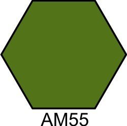 Краска акриловая полевая зеленая матовая Хома (Homa) АМ55 HOM-AM55 фото