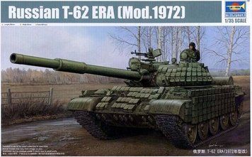 Збірна модель Trumpeter т-62 - 1:35 масштабна з пластику, танки і САУ TRU01556 фото