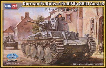 Збірна модель Hobby Boss pz.Kpfw/Pz.BfWg 38(t) Aust.B - 1:35 масштабна з пластику, танки і САУ HB80138 фото
