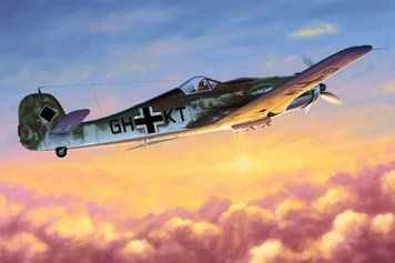 Сборная модель 1:48 истребителя Fw 190D-10 Hobby Boss, военная авиация до 1945 г. HB81717 фото