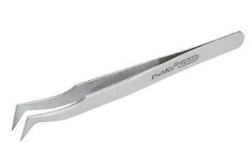 Пинцет угловой острый 120 мм PSK-1PK-110T фото