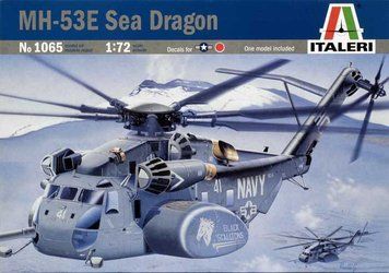 Збірна модель Italeri mH-53E Sea Dragon - 1:72 масштабна з пластику, цивільна авіація ITL1065 фото