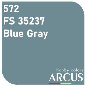 E572 Алкидная эмаль FS 35237 Blue Gray ARC-E572 фото