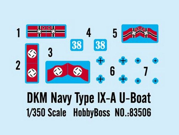 Navy Type lX-A U-Boat - 1:350 HB83506 фото