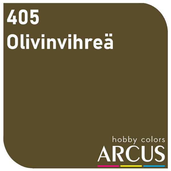E405 Алкидная эмаль Olivinvihreä ARC-E405 фото