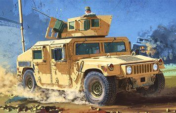 Збірна модель автомобіля M1151 Hummer, Academy 13415 AC13415 фото