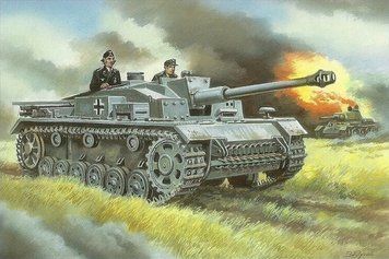 Сборная модель 1:72 сау StuG.40 Ausf. F/8 Unimodels, танки и САУ UM280 фото