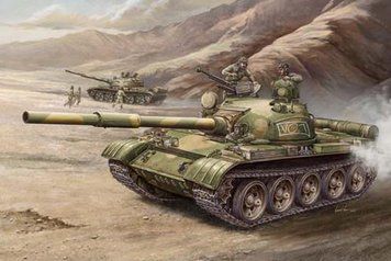 Збірна модель Trumpeter т-62 (1972 р.) - 1:35 масштабна з пластику, танки і САУ TRU00377 фото
