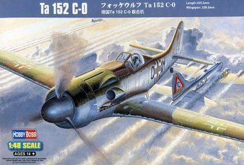 Сборная модель Hobby Boss ta.152C-0 - 1:48 масштабная из пластика, военная авиация до 1945 г. HB81701 фото