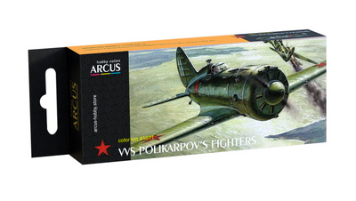 1011 Набор красок 'Polikarpov's Fighters' ARC-SET01011 фото