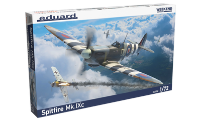 Сборная модель 1:72 истребителя Spitfire Mk.IXc EDU7466 фото