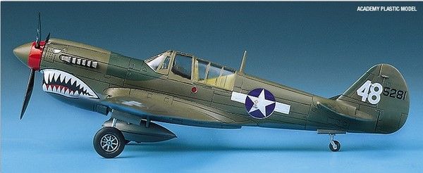 Збірна модель 1:72 винищувача P-40M/N AC12465 фото