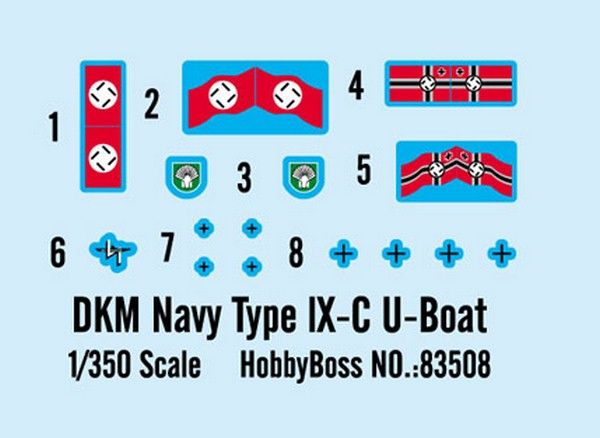 Navy Type lX-C U-Boat - 1:350 HB83508 фото