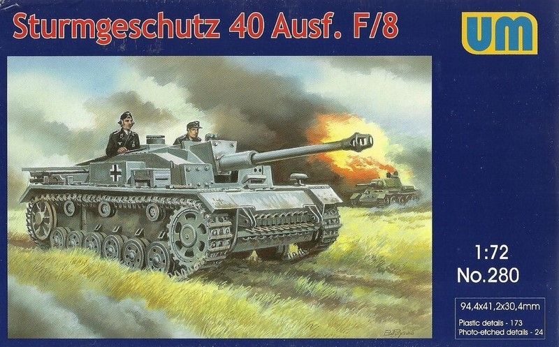 StuG.40 Ausf. F/8 - 1:72 UM280 фото