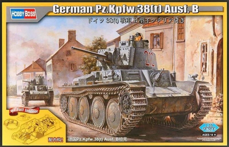 Pz.Kpfw.38(t) Ausf. B - 1:35 HB80141 фото