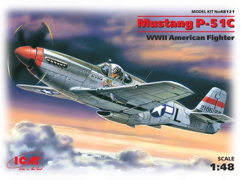 P-51C Mustang - 1:48 ICM48121 фото