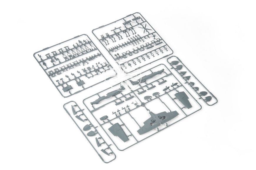 Збірна модель 1:72 винищувача Spitfire Mk.IXc EDU7466 фото