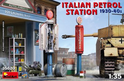 Итальянская заправочная станция - 1:35 MA35620 фото