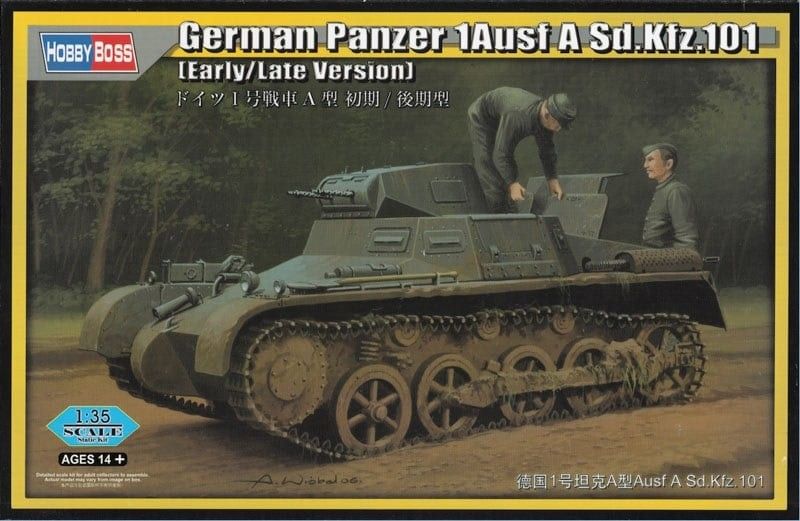 Pz.Kpfw.I Ausf. A - 1:35 HB80145 фото