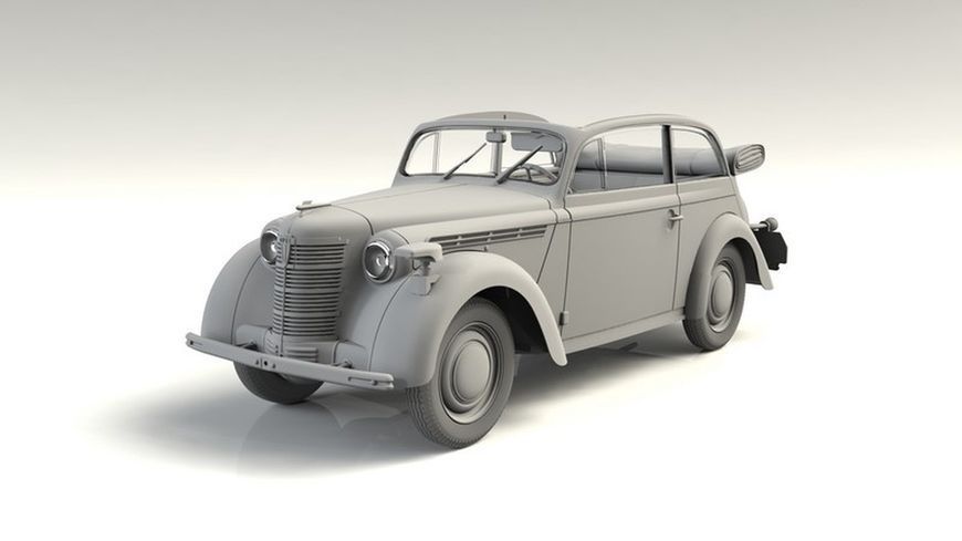 Збірна модель 1:35 автомобіля Opel Kadett K38 ICM, легкові автомобілі ICM35483 фото
