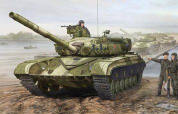 Збірна модель Trumpeter т-64А (1981 р.) - 1:35 масштабна з пластику, танки і САУ TRU01579 фото