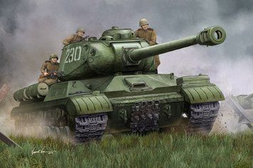 Сборная модель 1:35 танка ИС-2М (поздний) Trumpeter, танки и САУ TRU05590 фото