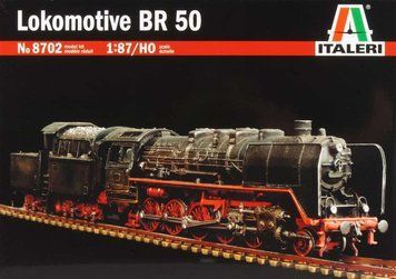 Збірна модель Italeri bR 50 - 1:87 масштабна з пластику, залізничний транспорт ITL8702 фото