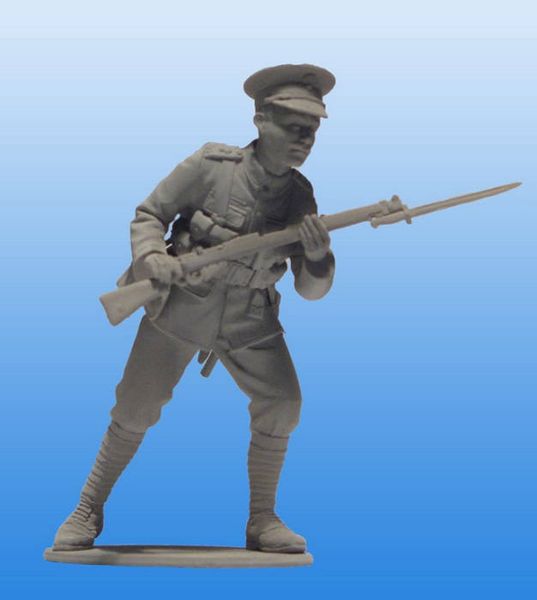 Сборные фигуры 1:35 Британская пехота, 1914 г. ICM35684 фото