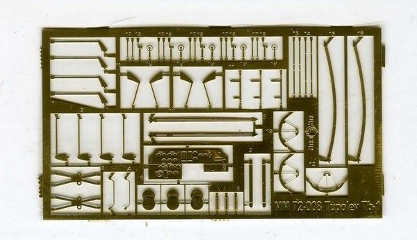 Збірна масштабна модель 1:72 бомбардувальника ТБ-1 MM72008 фото