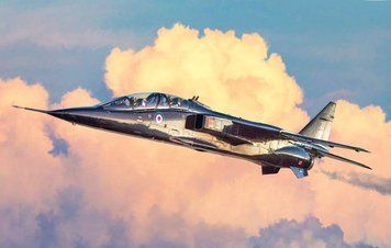 Збірна модель літака Jaguar T.2 R.A.F. Trainer 1/72, Italeri 1470, гелікоптери та вертольоти ITL1470 фото