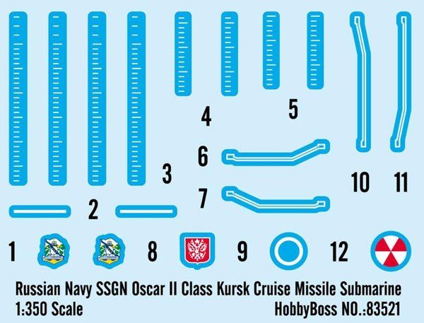 К-141 'Курск' (Oscar II) - 1:350 HB83521 фото