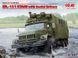 Сборная модель ICM зиЛ-131 КШМ с советскими водителями - 1:35 масштабная из пластика, военные автомобили ICM35524 фото 2