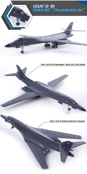 Збірна модель 1:144 бомбардувальника B-1B AC12620 фото