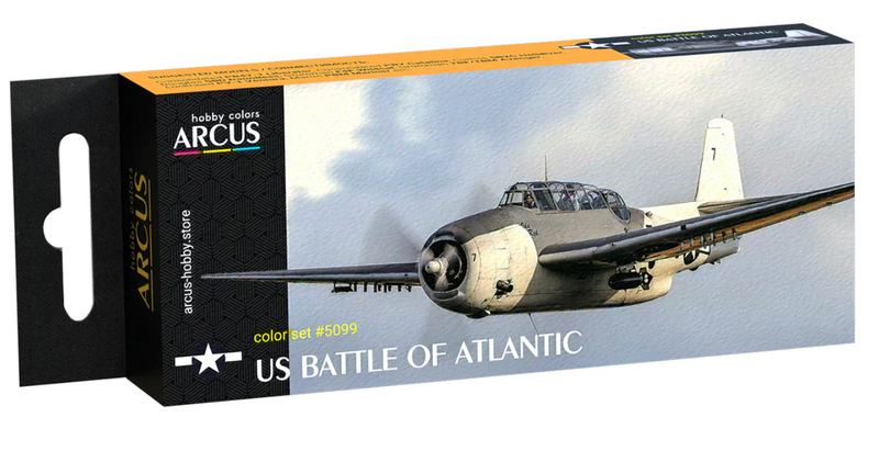 5099 Набір фарб 'US Battle of Atlantic' ARC-SET05099 фото
